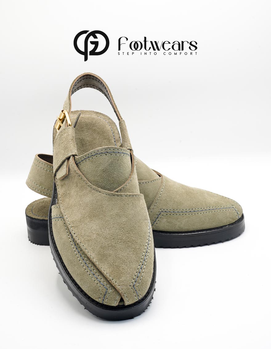 Olive Green Q shape buff