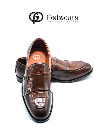 Classic Brown Croco Formal