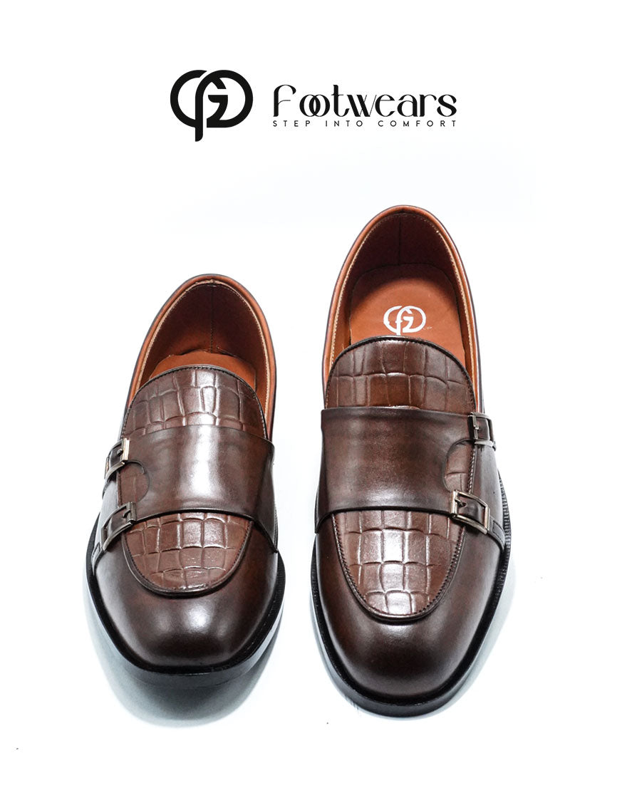 Classic Brown Croco Formal