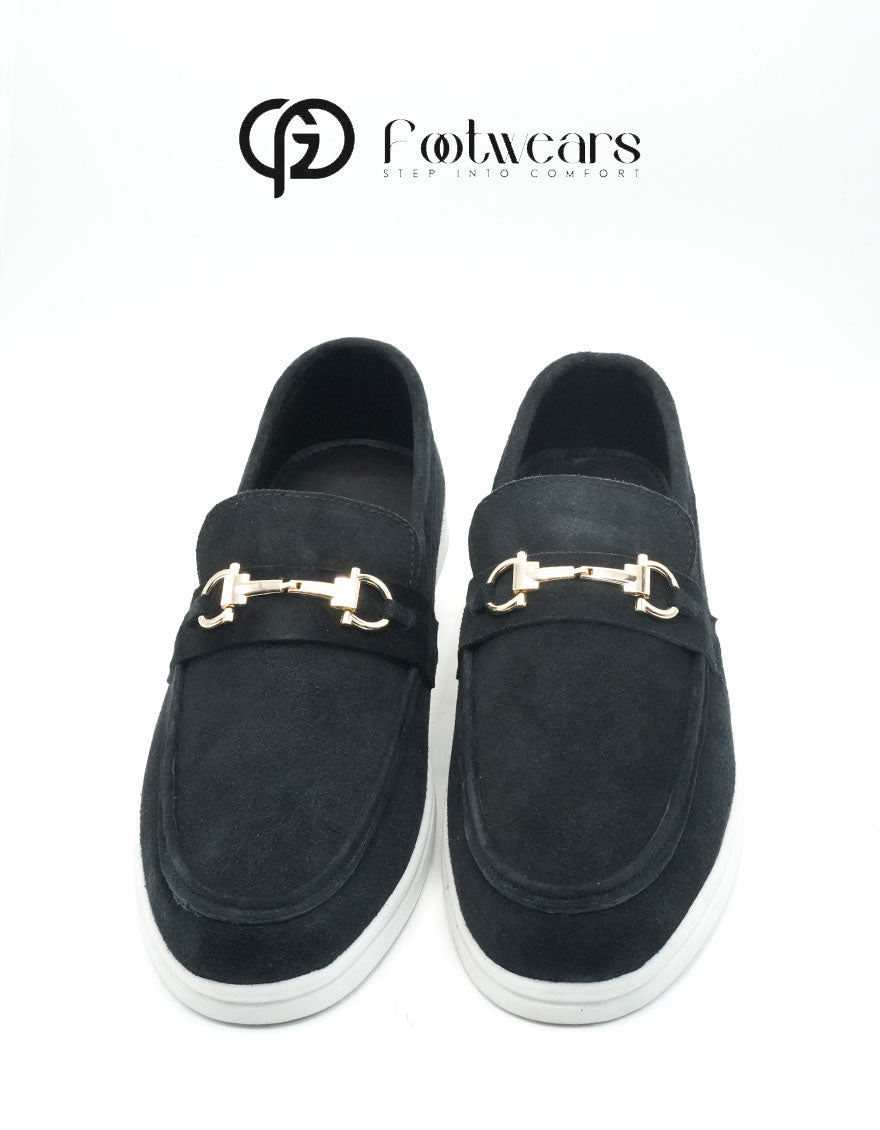 Classic Black Suede