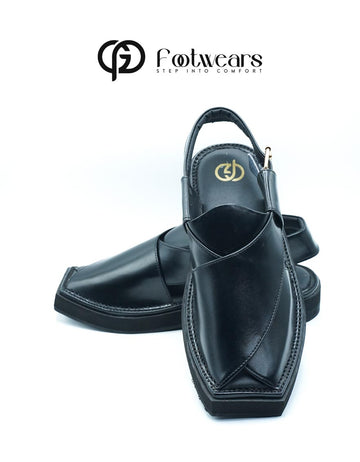 Black Shine High Heel Leather